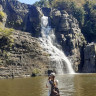 Каскадный водопад Понгур