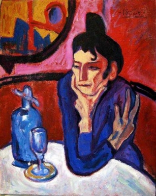 "Любительница абсента", Пабло Пикасо