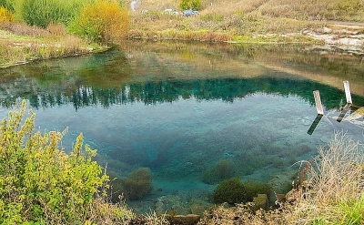 Голубое озеро (Зянгар куль) в Башкортостане