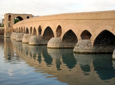 Мост Шахрестана в Исфахане