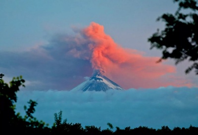 Вулкана Мауна-Лоа - самый большой вулкан в мире