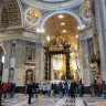 Интерьер собора Святого Петра в Риме