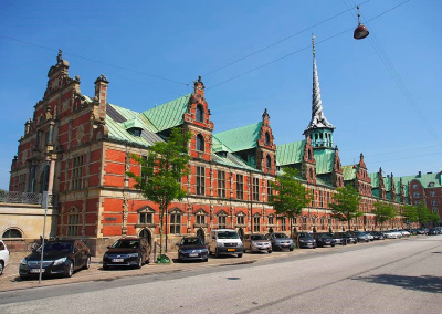 Здание биржи в Копенгагене