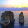 Голубиная скала в Бейруте