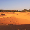 Красные пески рядом с Муйне