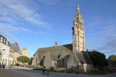 Церковь Notre-Dame de Croaz-Batz в городе Роскоф
