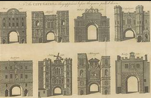 Лондонские городские ворота (Мургейт, Ньюгейт, Олдгейт, Криплгейт)