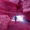 Пещера на скальной тропе Актау