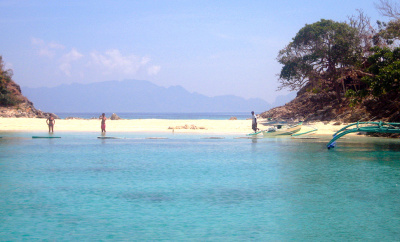 Пляж Cauayan island