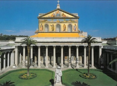 Церковь Сан-Паоло-Фуори-ле-Мура в Риме