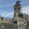 Парк Буэн-Ретиро ,монумент королю Альфонсу XII, Мадрид.