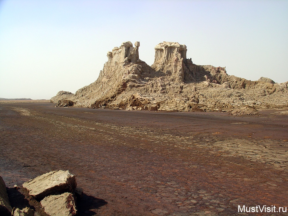 Песчаные замки пустыни Данакиль