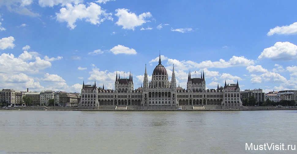 Здание венгерского парламента в Будапеште