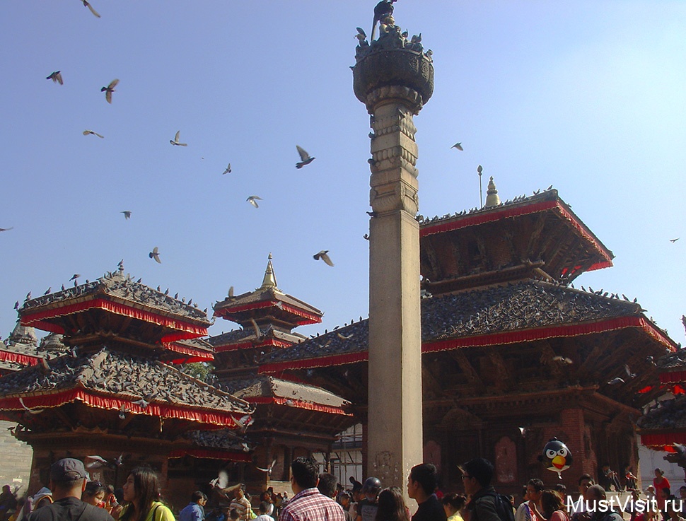Колонна Короля Пратап Маллы в Катманду