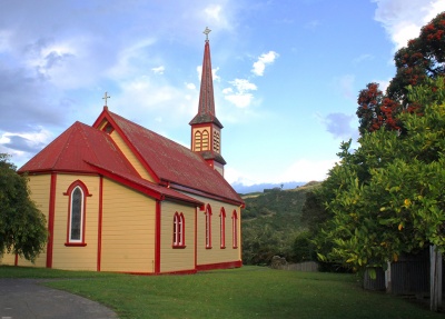 Церковь в Jerusalem, Whanganui