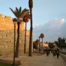 Стена Старого города, дорога к Яфским воротам Старого города