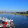 Река Эльба в Дрездене