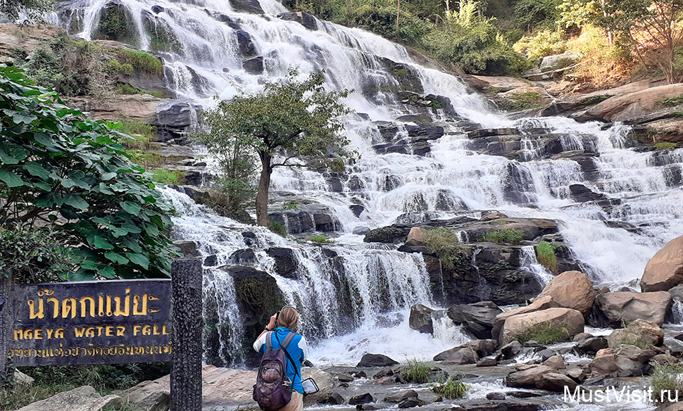 Водопад Mae Ya Waterfall в Чианг Мае - самый красивый водопад Таиландада