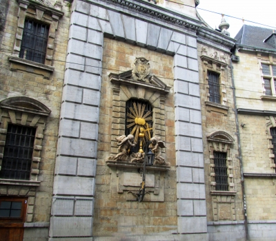 Часы на церкви Карла Борромея