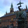 Ратуша и Ратушная площадь в Копенгагене