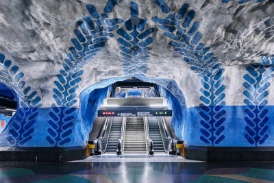 Станция метро Т-Централен в Стокгольме