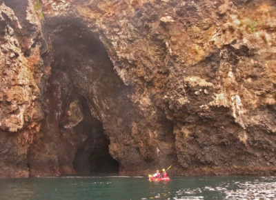 Расписная пещера о.Санта-Круз