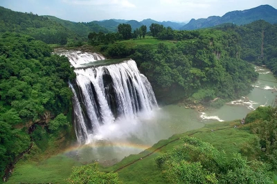 Водопад Хуангошу - самый большой водопад в Китае