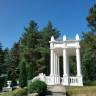 Курортный парк Кисловодска. Павильон со смотровой площадкой на Долину Зоз.