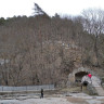 Курортный парк Кисловодска, нижняя часть, мостик "Дамские слезы".