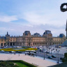 Площадь Каррузель, Вид из окон южного крыла Лувра в Париже.