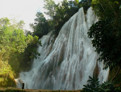Водопад Балнеарио-де-ла-Гуасарас