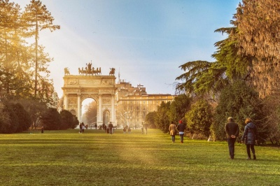 Парк Семпионе в  Милане
