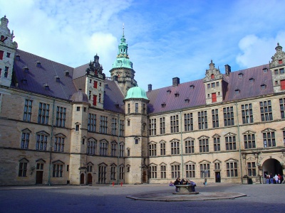 Замок Кронборг в Дании