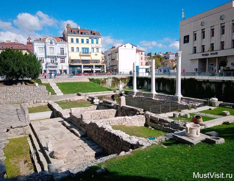 Античный Одеон (Форум) в Пловдиве
