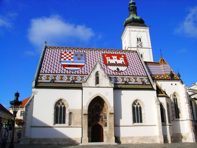 Церковь святого Марка в Загребе