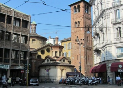 Церковь Санта-Мария-прессо-Сан-Сатиро в Милане