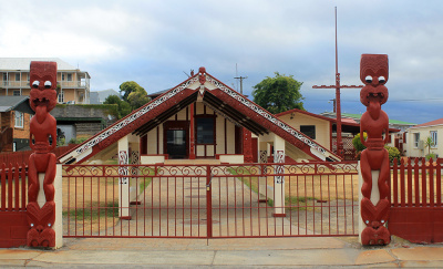 Традиционная деревня маори