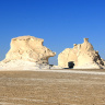 Белая пустыня, белые грибы в Египте