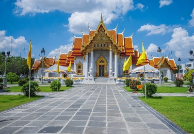 Храм Ват Бенчамабопхит в Бангкоке