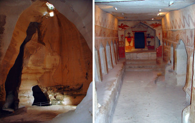 Подземный город Бейт-Гуврин и Сидонские погребальные пещеры