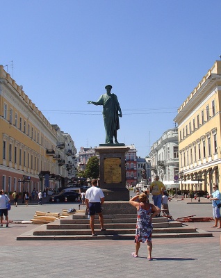 Памятник Дюку Ришелье в Одессе