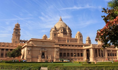 Дворец Umaid Bhawan в Джодхпуре