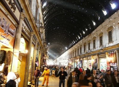 Рыночные улицы Эль-Хомиди в Дамаске
