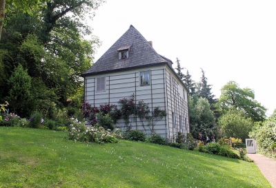 Дом Гете в Веймаре в парке на Ильме