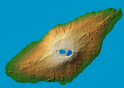 Кратерные озера острова Аоба (Вануату)