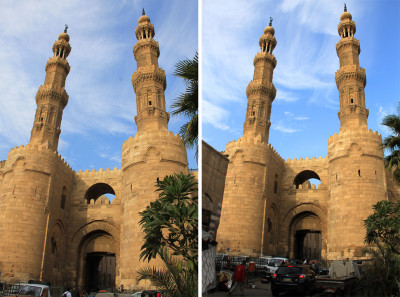 Ворота Bab Zuweila в Каире