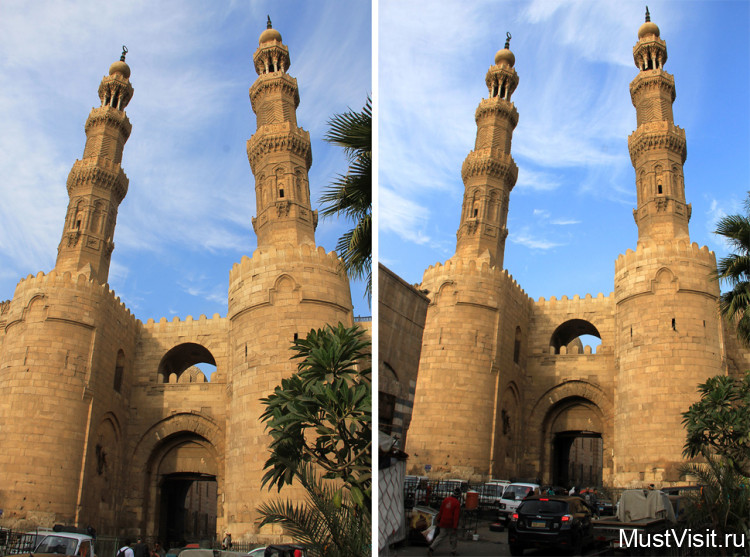 Ворота Bab Zuweila в Каире