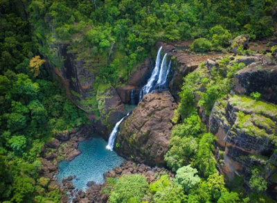 Водопад Rouna (Koiari) Falls