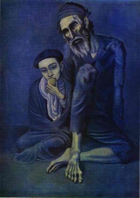 "Старый еврей", Пабло Пикассо
