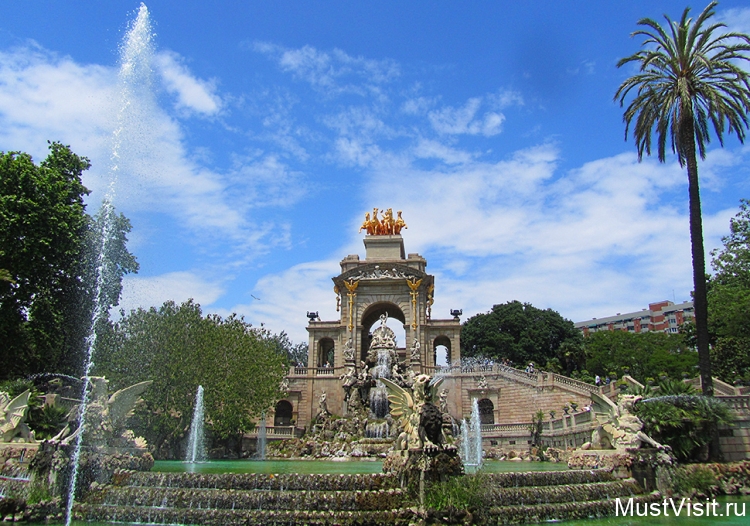 Парк Цитадели в Барселоне